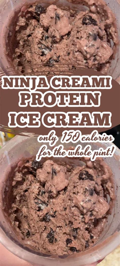 protein ice cream recipe ninja creami